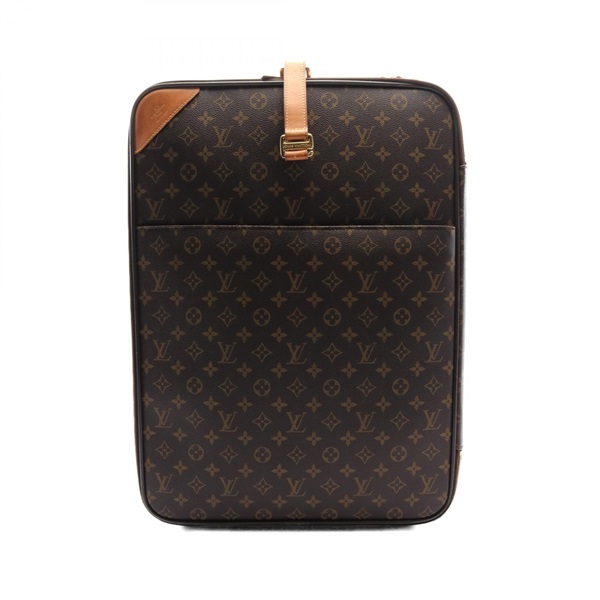 LOUIS VUITTON Pegase 55 Carry Travel Bag M23294 Monogram canvas leather Used LV