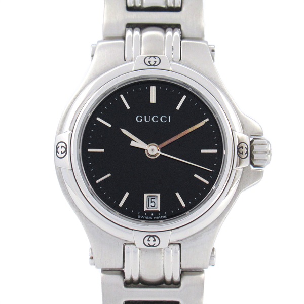 GUCCI Wrist Watch Wrist Watch 9040L Quartz Stainless Steel Used Women