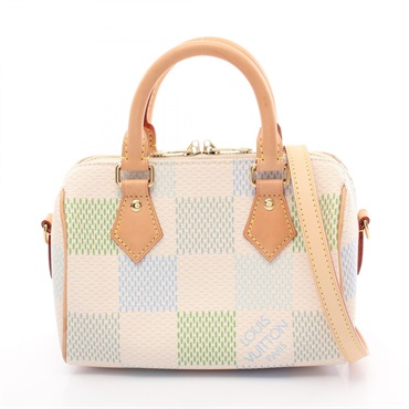 LOUIS VUITTON Speedy bandouriere 20 Hand shoulder crossbody bag N40515 Damier