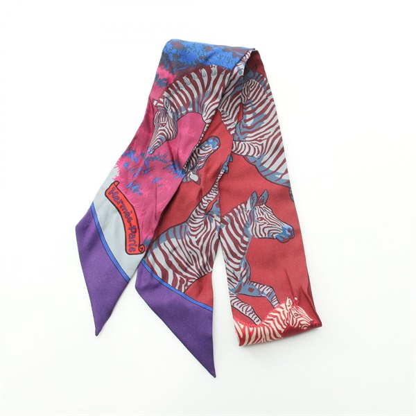 HERMES Hermès Scarf Blue Lavender Item detail