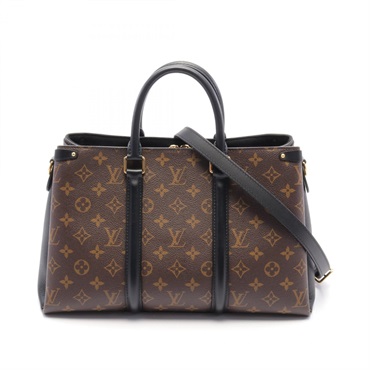 LOUIS VUITTON Soufflot NV MM Hand Shoulder bag M44817 Monogram Used Women 2way