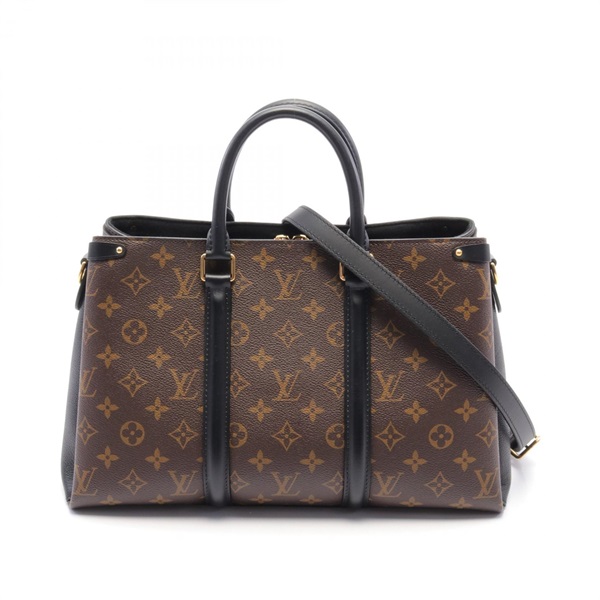 LOUIS VUITTON Soufflot NV MM Hand Shoulder bag M44817 Monogram Used Women 2way