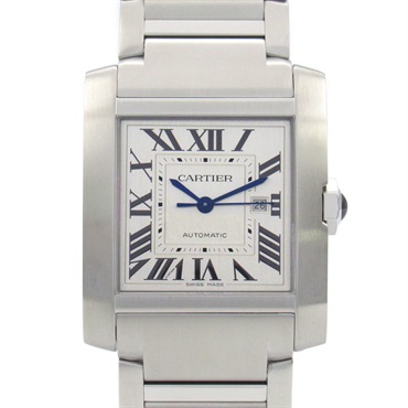 CARTIER Tank francaise LM Wrist Watch WSTA0067 AT winding SS Used mens