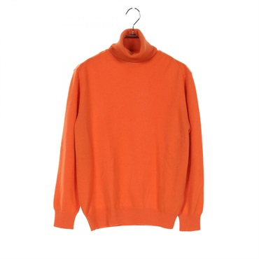 HERMES knitwear sweater cashmere Orange Used Women