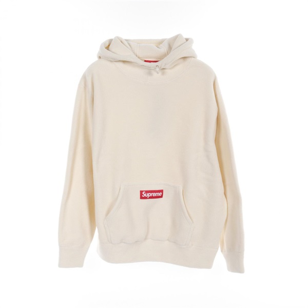 Supreme Polartec Sweatshirt Hoodie polyester Beige Used mens size S