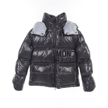 MONCLER ABBAYE Down jacket coat 1A00063 Nylon Gray Used Women size 00