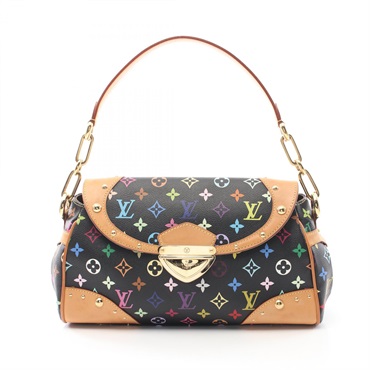 LOUIS VUITTON Beverly MM Shoulder Bag M40204 Monogram Multicolor Noir used LV