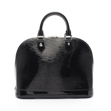 LOUIS VUITTON Alma PM Handbag M4032N leather Electric Epi Black Used Women LV