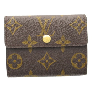 LOUIS VUITTON Ludlow Card Case M61927 Monogram canvas Brown Used unisex LV