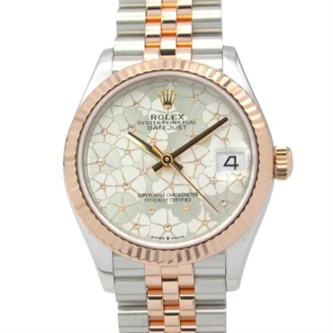 ROLEX Datejust 31 Wrist Watch 278271 Automatic 18KPG Gold SS Used Women