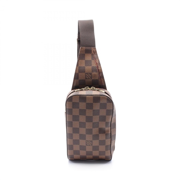 LOUIS VUITTON Geronimos Waist bag N51994 Damier canvas Brown Ebene Used unisex