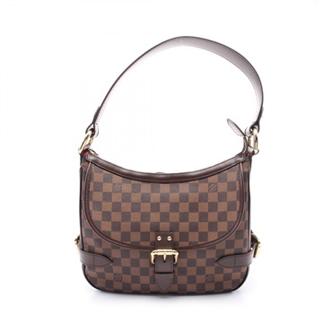 LOUIS VUITTON Highbury Shoulder Bag N51200 Damier canvas Ebene Used Women LV