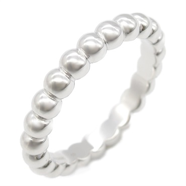 Van Cleef & Arpels Perle Ring 18KWG White Gold Used unisex US size 8.75 #59