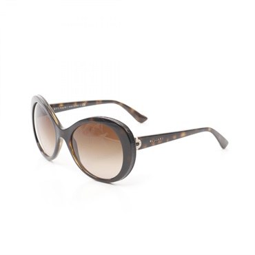 BVLGARI sunglasses 8159-B-Q Plastic Brown Used eyewear Women