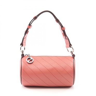 GUCCI Blondie Mini Shoulder Bag 760170 leather Pink Used Women SHW