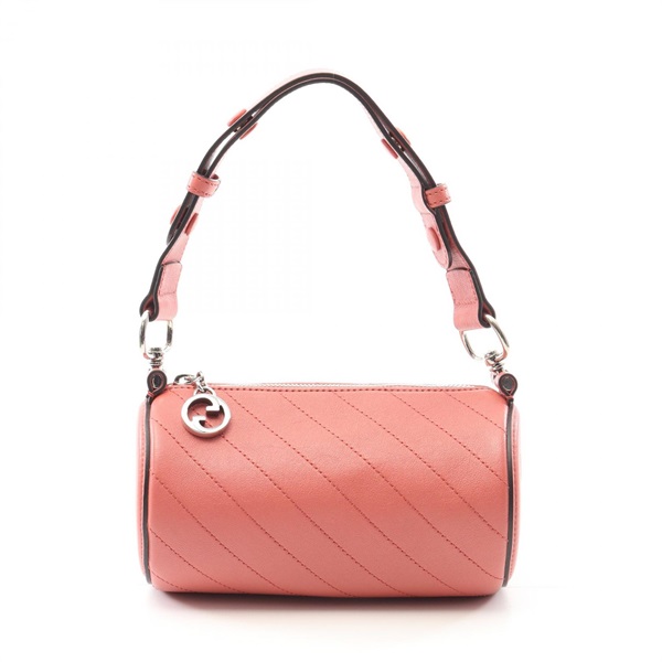 GUCCI Blondie Mini Shoulder Bag 760170 leather Pink Used Women SHW
