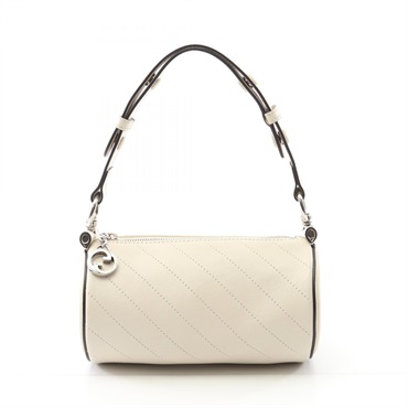 GUCCI Blondie Mini Shoulder Bag 760170 leather White Used Women SHW