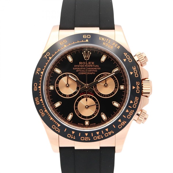 ROLEX Cosmograph Daytona Wrist Watch 116515LN Automatic 18KPG Rubber Used mens