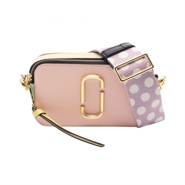 MARC JACOBS SNAPSHOT Shoulder Bag M0012007 leather Pink Multicolor Used Women