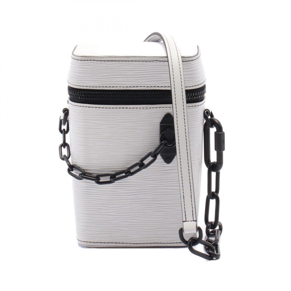 LOUIS VUITTON Phone box chain Shoulder crossbody Bag M68791 Epi Blanc Used LV