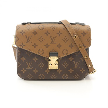 LOUIS VUITTON Pochette Metis MM Hand crossbody bag M44876 Monogram Reverse Brown