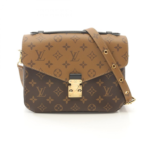 LOUIS VUITTON Pochette Metis MM Hand crossbody bag M44876 Monogram Reverse Brown