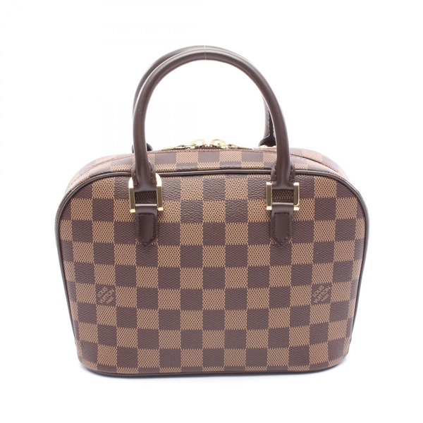 LOUIS VUITTON Sarria Mini Handbag N51286 Damier canvas leather Ebene Used Women