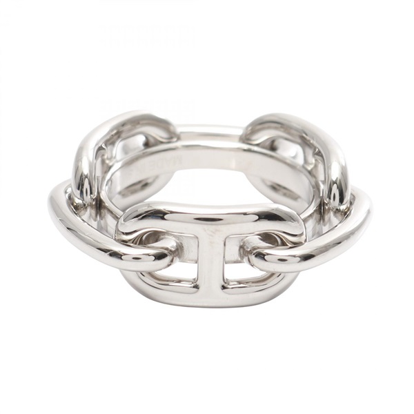 HERMES Chaine dancre Scarf ring metal Used Women