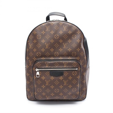 LOUIS VUITTON Josh Rucksack Backpack M41530 Monogram  leather Brown Black Used