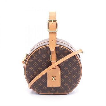 LOUIS VUITTON Petit Boite Chapeau Shoulder Handbag M43514 Monogram canvas Used