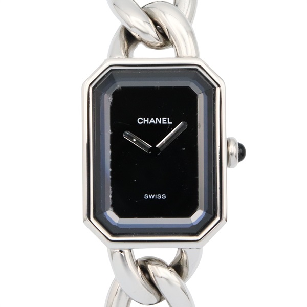 CHANEL Premiere M Wrist Watch H0452 Quartz Stainless Steel Used Women CC Coco
