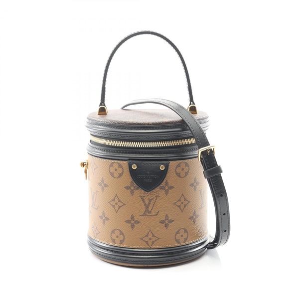 LOUIS VUITTON Cannes Shoulder Handbag M43986 Monogram Reverse Brown Used Women