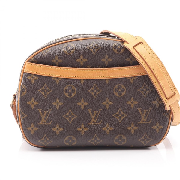 LOUIS VUITTON Blois Shoulder crossbody Bag M51221 Monogram leather Brown Used