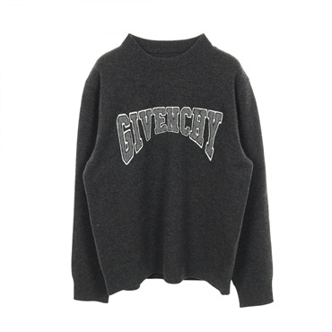 GIVENCHY Logo knit 8M90KC4YC6 wool cashmere Gray #M Used mens