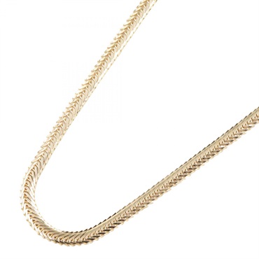 JEWELRY Necklace 18KYG Yellow Gold Used Unisex 42.5㎝