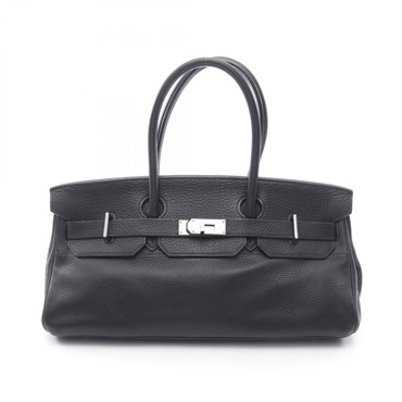 HERMES Shoulder Birkin Bag I Togo leather Black Used Women SHW