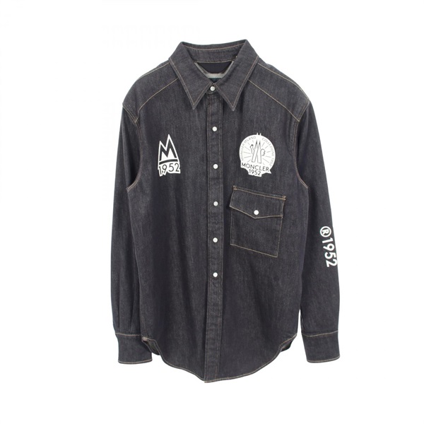 MONCLER GENIUS 2 MONCLER 1952 Denim Jacket G20922F00001 cotton Navy #M Used mens