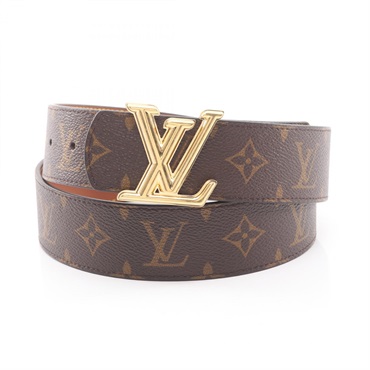 LOUIS VUITTON LV Dimensions Belt M8845 Monogram canvas Brown Used mens LV