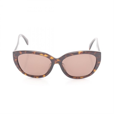 PRADA Sunglasses eyewear SPR16X-F Plastic Brown Used Women