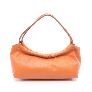 Miu Miu Shoulder Bag leather Brown orange Used Women