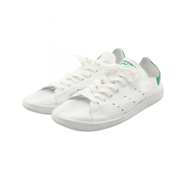 BALENCIAGA adidas STAN SMITH Sneakers Shoes #JP 27.5 leather White Green Used