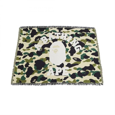 A BATHING APE 1ST CAMO JACQUARD BLANKET QK69851L80192002 polyester Women Used