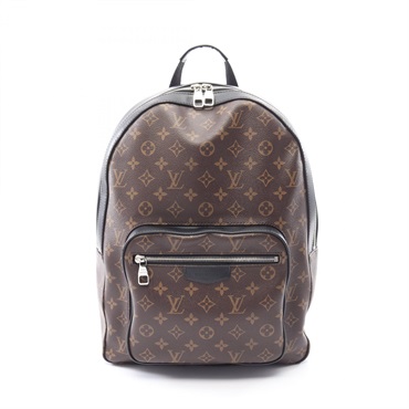 LOUIS VUITTON Josh Rucksack Backpack M41530 Monogram macassar leather Brown