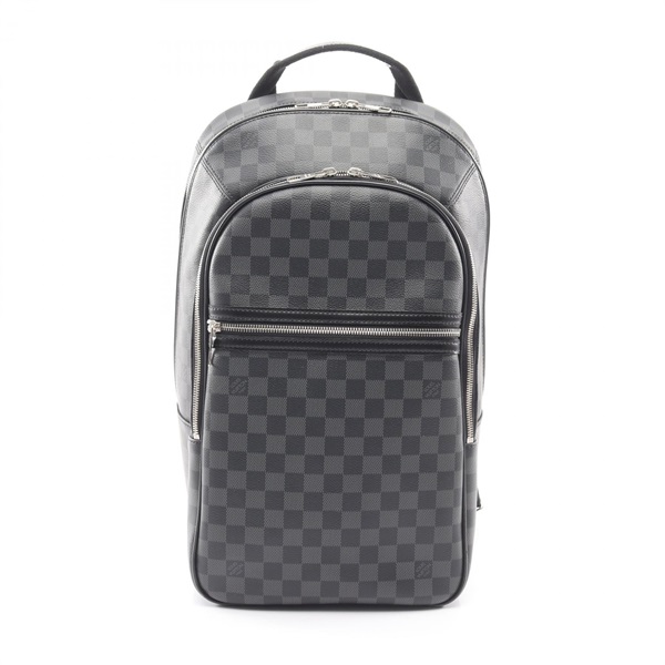LOUIS VUITTON Michael Rucksack Backpack N58024 Damier graphite canvas Used LV