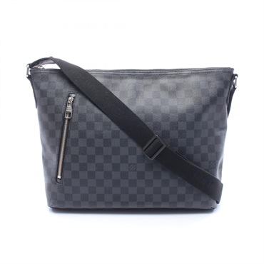 LOUIS VUITTON Mick MM Shoulder Crossbody Bag N41106 Damier graphite canvas Used