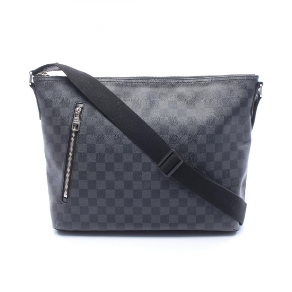 LOUIS VUITTON Mick MM Shoulder Crossbody Bag N41106 Damier graphite canvas Used