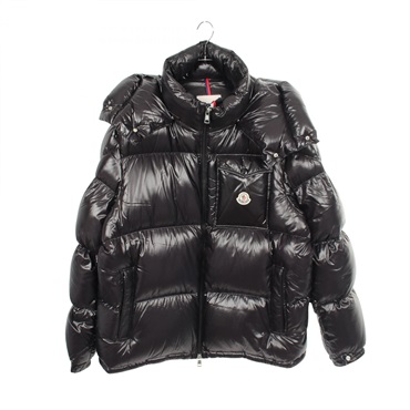MONCLER MONTEBELIAR Down Jacket Blouson Coat #7 Nylon Black Used mens