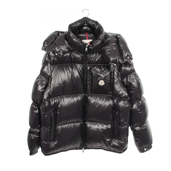 MONCLER MONTEBELIAR Down Jacket Blouson Coat #7 Nylon Black Used mens