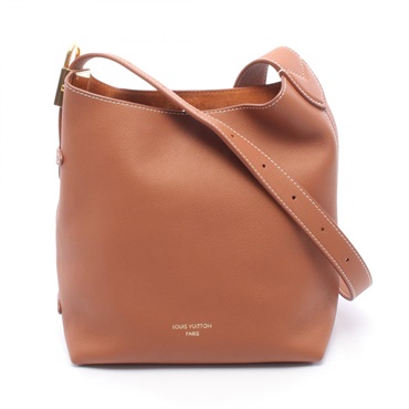 LOUIS VUITTON Low key Hobo PM Shoulder Bag M25354 leather cognac Used Women