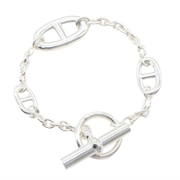 HERMES Chaine d'Ancre Farandole Bracelet Silver925 Used Women